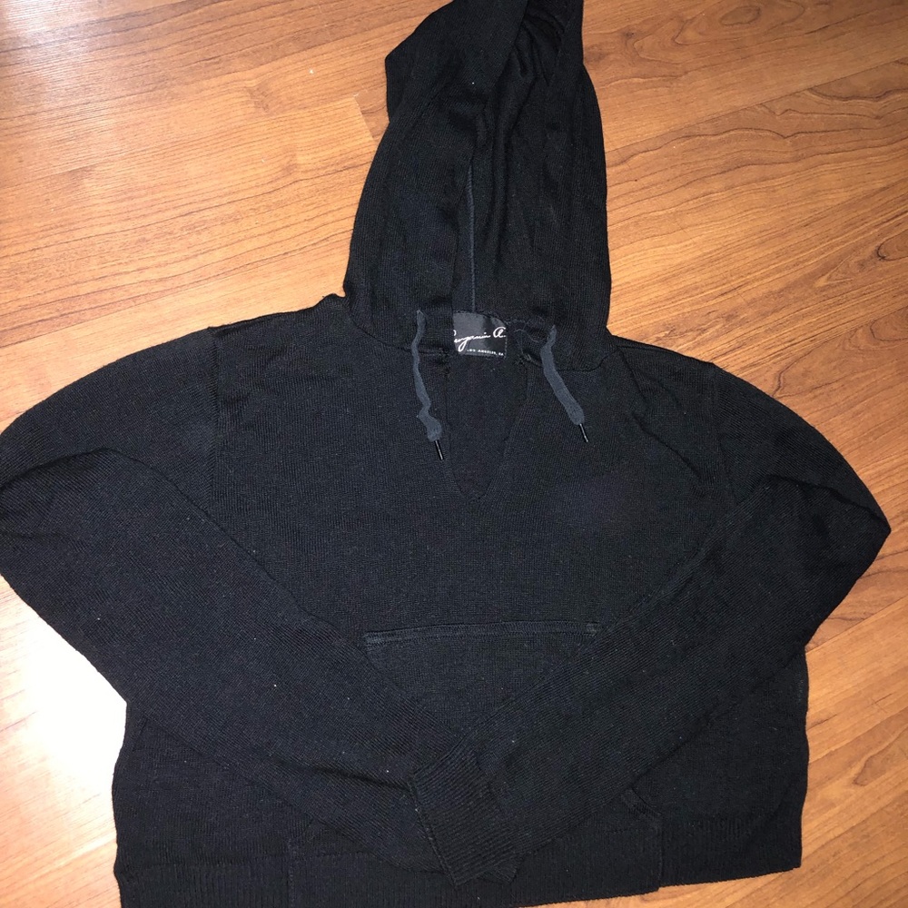 Crop top hoodie